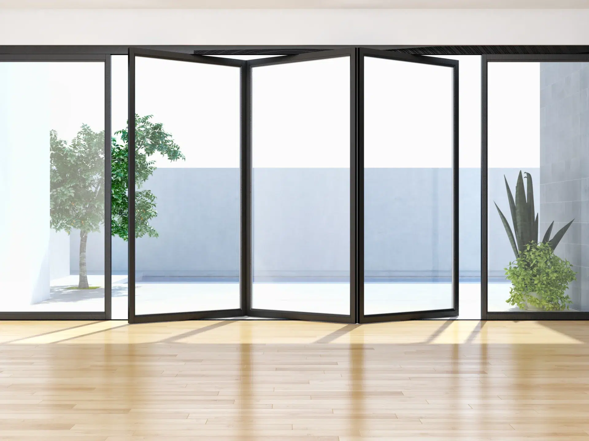 VLX 100 Bifold / Folding Door in Fort Lauderdale, FL | Westlight Windows Fort Lauderdale - detail 1