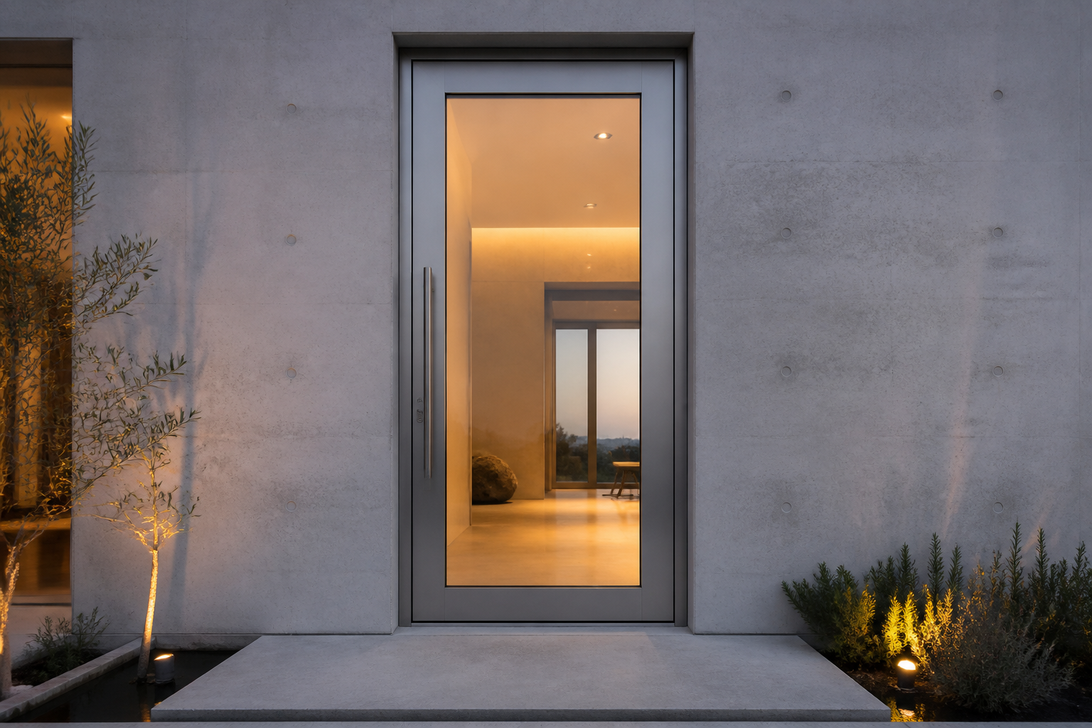 VLX 100 Pivot Door in Fort Lauderdale, FL | Westlight Windows Fort Lauderdale - detail 2